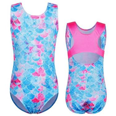 Imagem de Collants de ginástica BAOHULU para meninas e crianças, roupa de dança 