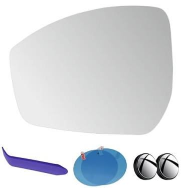 Imagem de EAP Vidro espelhado lateral do motorista compatível com Land Rover Evoque 2012-2018, Discovery Sport 2015-2023, Range Rover Velar 2018-2023, Jaguar E-Pace 2018-2023, F-Pace 2017-2023, aquecido sem