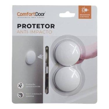 Imagem de Protetores Auto Adesivo Anti-Impacto Porta Maçaneta Parede