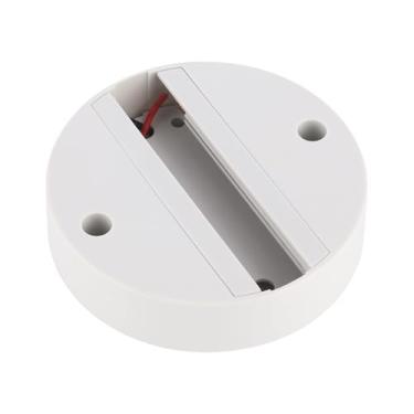 Imagem de Base Sobrepor Para Spot Trilho Branco 8,5cm Embu Led