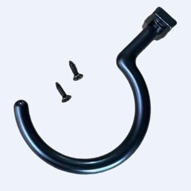 Imagem de 1 gancho de mesa de bilhar vintage, gancho de ferro pequeno preto adequado para decoração de cozinha doméstica