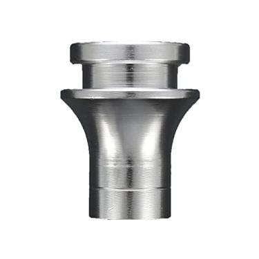 Imagem de XRMXF Retentor de bota/adaptador de alumínio para alavanca de câmbio manual 10 x 1,25 (prata)