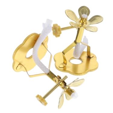 Imagem de Suporte decorativo de pavio para lâmpada de manteiga, 2 peças, suporte de pavio para altar budista, suporte de pavio para casa e suporte de armazenamento para ofertas de Buda