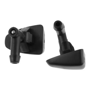 Imagem de Para Volvo C30 C70 S40 V40 V50 S70 V70 S80 Xc70 2 peças Limpador de para-brisa de carro jato de água bocal de lavagem a jato 30655605