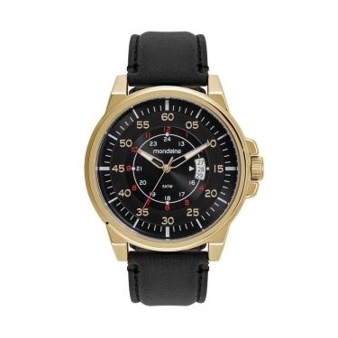 Imagem de Relógio Mondaine Masculino Analógico Preto 48mm 32562GPMVDH1