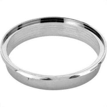 Imagem de Porta Grelha Redonda Amanco Cromada 10Cm 90487 - Kit C/12