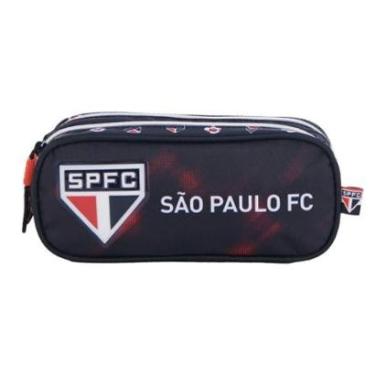 Imagem de Estojo Duplo Escolar São Paulo 16596-Masculino