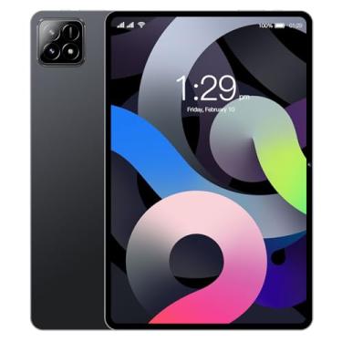 Imagem de Xixaomiro S11 Tablet, 10.1 Polegada Android 14, 8GB+128GB Tablet com Película de Proteção, Caneta stylus, 1920x1200 Tela, WIFI 5G 13MP/5MP Câmera 8000mAh Bateria(Cinza)