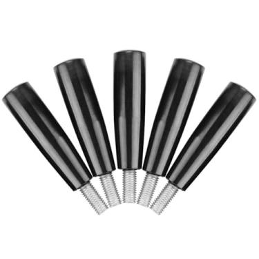 Imagem de GOTOTOP 5 Peças Alça de Baquelite, Substituição de Alça Giratória M10 * 80 Material Sólido Removido para Fresadora de Rosca