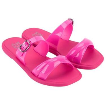 Imagem de Sandália Rasteira Zaxy Envolver, Rosa, 37