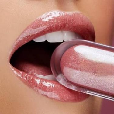 Imagem de gloss moda cor 17 similar ki*ko blogueira alta hidratação brilho para lábios macios presente adolescente jovem mulher presente para mulher