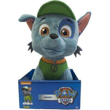 Imagem de Pelúcia Patrulha Canina Rocky 30 Cm 1344 - Sunny Original