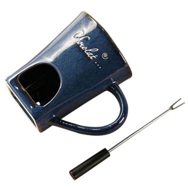 Imagem de Taça Fondue,Aquecedor Portátil Pequeno - Pote Pequeno para Fondue Doce - Para Casa Cozinha Restaurante Apartamento Acampamento Festas Adultos Família Férias Casamento