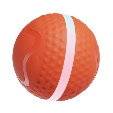 Imagem de Walmeck Bola inteligente para cães ativados por movimento, brinquedos interativos para cães com luzes LED para cães pequenos/médios, recarregável por USB