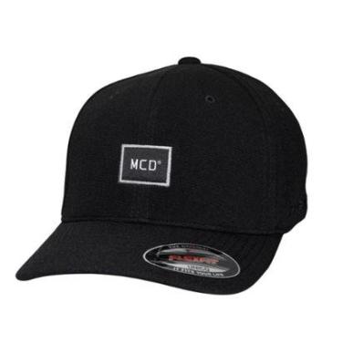 Imagem de Boné MCD Aba Curva Flexfit Fechado Preto-Masculino