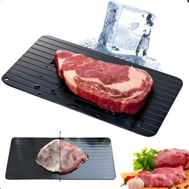 Imagem de Tábua Descongeladora Rápida Alumínio Alimentos Carnes