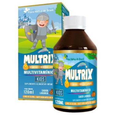 Imagem de MULTRIX (Xarope Infantil com Vitaminas de A a Z) 120ml - Flora Nativa
