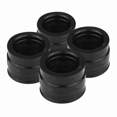 Imagem de aqxreight Adaptador de Interface de Carburador de Motocicleta 4 Unidades para CB650 RC03 / 05 79-82 Interno de Ampliação e Este Adaptador de Qualidade e Novo No Carburador InterfaceCarburador