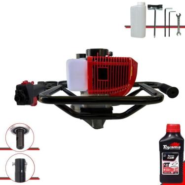 Imagem de Perfurador Trado Motorizado Anmax S/ Broca + óleo Toyama