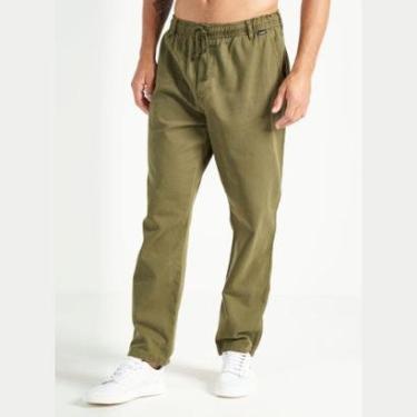 Imagem de Calça Colcci Sarja Thomas Feminina Verde Dragon-Feminino