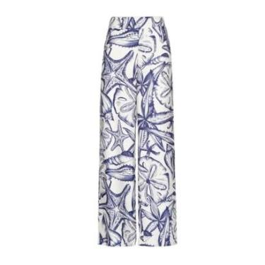 Imagem de Calça Reta Farm Rio Desejo de Mar-Feminino