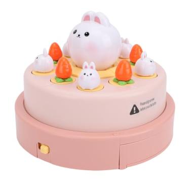 Imagem de Alomejor Bounce and Catch Game, Brinquedo de Poppagem Em Giro Musical Com Design de Coelho, Jogo de Tabuleiro Em Família para Crianças de 3 Anos, 4,5,6