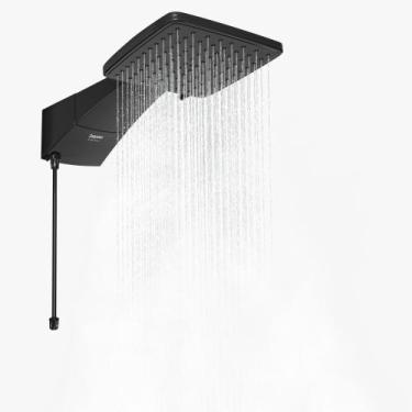 Imagem de Ducha quadratta eletronica 7700w 220v black - Zagonel