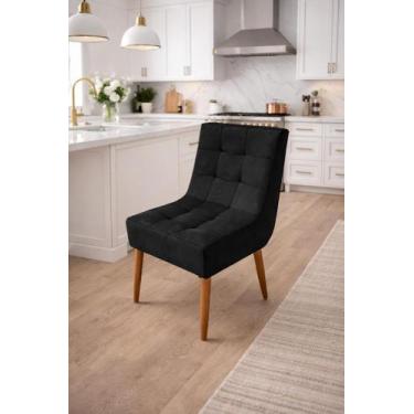 Imagem de Cadeira Poltrona Confortável para Mesa de Jantar Sala Cozinha Bistrô -