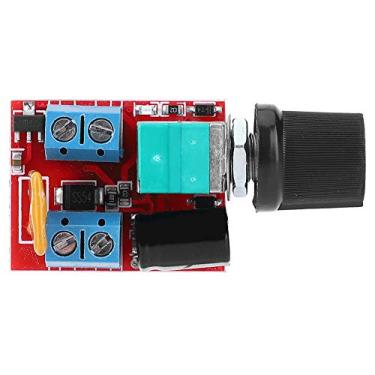 Imagem de Mini controlador de motor DC PWM Controlador de regulação de velocidade 3V 6V 12V 24V 35V 5A Fusível de auto-recuperação de corrente de alta tensão Tecnologia de unidade de baixa