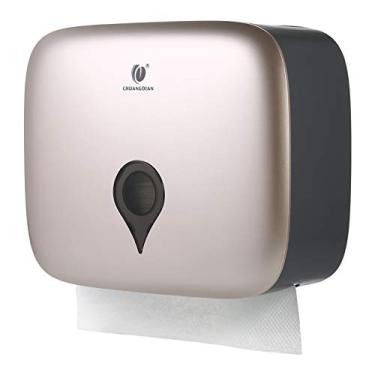 Imagem de Dispenser de Toalhas Mão C-fold para Parede Suporte Papel Toalha Banheiro ABS com Chave Hotel Instalações Serviço Alimentos Eficiente em Espaço Acesso