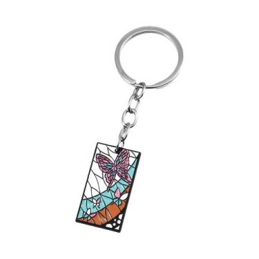 Imagem de Chaveiro De Anime Demon Slayer Kamado Tanjirou Em Acrílico Para Mulher