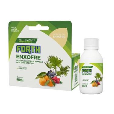 Imagem de Adubo Fertilizante Forth Enxofre Concentrado 60ml Favorece a Formação 
