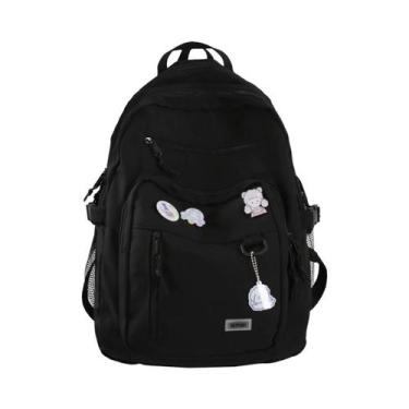 Imagem de Mochila Escolar Feminina De Alta Capacidade, Grande, Estilo Casual, Mo