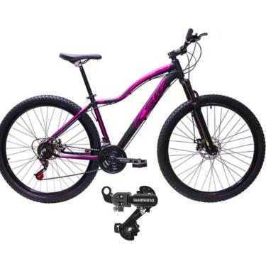 Imagem de Bicicleta Ksw Mwza Aro 29 Feminina 21v Index Mtb Cambio Traseiro SHIMANO-Feminino