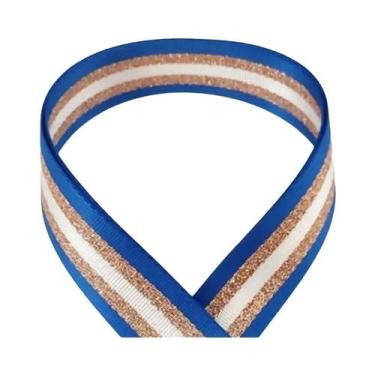 Imagem de Fita Metálica Dourada E Prateada De 1,5 Polegadas De Largura E 3 Metro