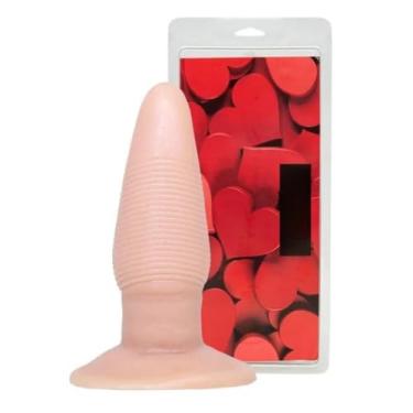 Imagem de Plug Anal Maciço 11 X 3,5Cm Brinquedo Erótico Estimulador Anal unissex em Material Atóxico e Macio PG03 (NATURAL)