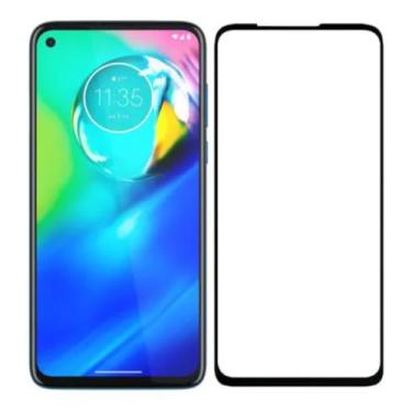 Imagem de [GL CASES] Película Para Moto G8 Vidro Temperado Anti Impacto Risco 3D 9H Pelicula Motorola Moto G8 Protetor De Tela Com Cobertura Total + Kit De Limpeza