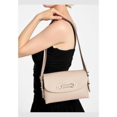 Imagem de Bolsa Lefia Flap Shoulder Bag Bege-Feminino