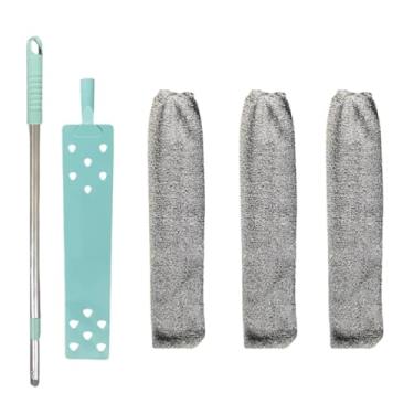 Imagem de Escova de espanador telescópica esfregão de alça longa limpador de lacunas escova de cabeceira sofá escova de limpeza escova de remoção ferramenta doméstica (grande)