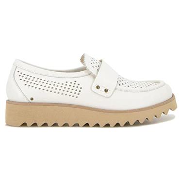 Imagem de Jambu Mocassim feminino Jessie, Off-white, 38