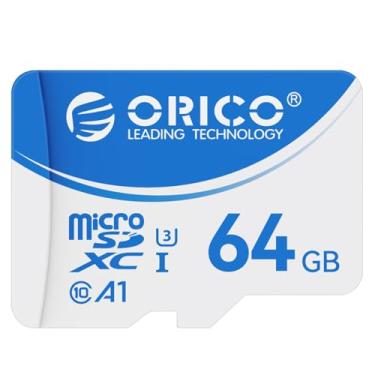 Imagem de ORICO Cartão de memória T3 microSDXC UHS-I de 64 GB, leitura de 70 MB/s, gravação de 60 MB/s, codificação UHD 4K, U3, Class10, V30, A1, Micro SD para monitor de bebê, câmera de segurança, cartão TF