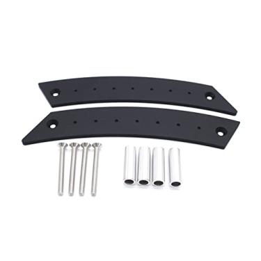 Imagem de Um Par de Painéis Puxador Maçaneta Porta Interna Substituição para 1998-2010 Feito Liga Alumínio