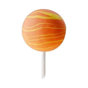 Imagem de Topo De Bolo Infantil Astronauta Foguete Planeta Espaço Estrela Decora