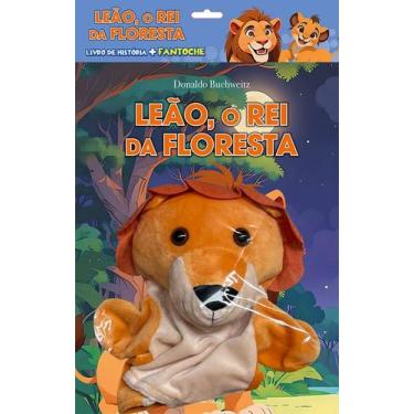 Imagem de Livro - Leão, o rei da floresta - Livro de história + Fantoche