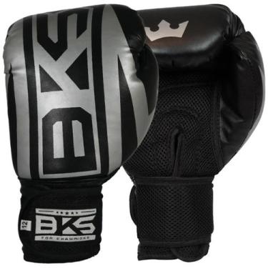 Imagem de Luva De Boxe Treino Muay Thai Kickboxing Bks Boxing - Bear King Sports
