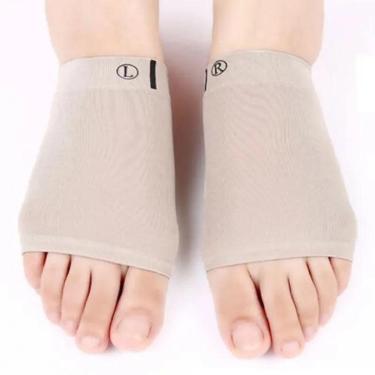 Imagem de KIT PAR PALMILHA PLANTAR ORTOPÉDICA DOR CALCANHAR PÉS-Unissex