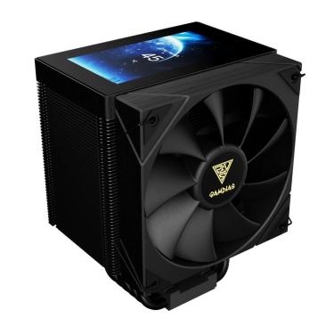 Imagem de Cooler para Processador Gamdias Boreas M2 61L - Intel / AMD - Display Digital 4.3 - 120mm - Preto-Unissex