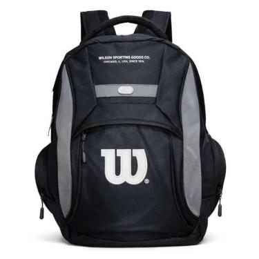 Imagem de Mochila Wilson Tenista 45cm Porta Raquete Notebook 34 Lts -Unissex