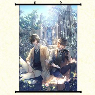 Imagem de Pintura artística de parede Pintura de Bungo Stray Dogs em tela 40x60c