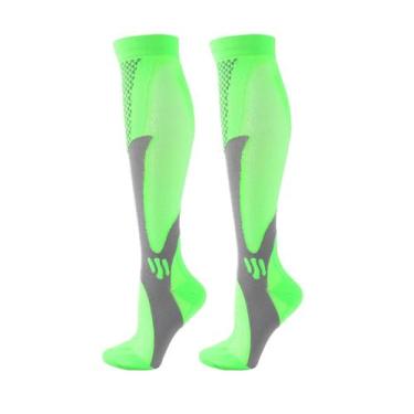 Imagem de Meia 3/4 Alta Compressão Performance Estimula Circulação - Ottosports,